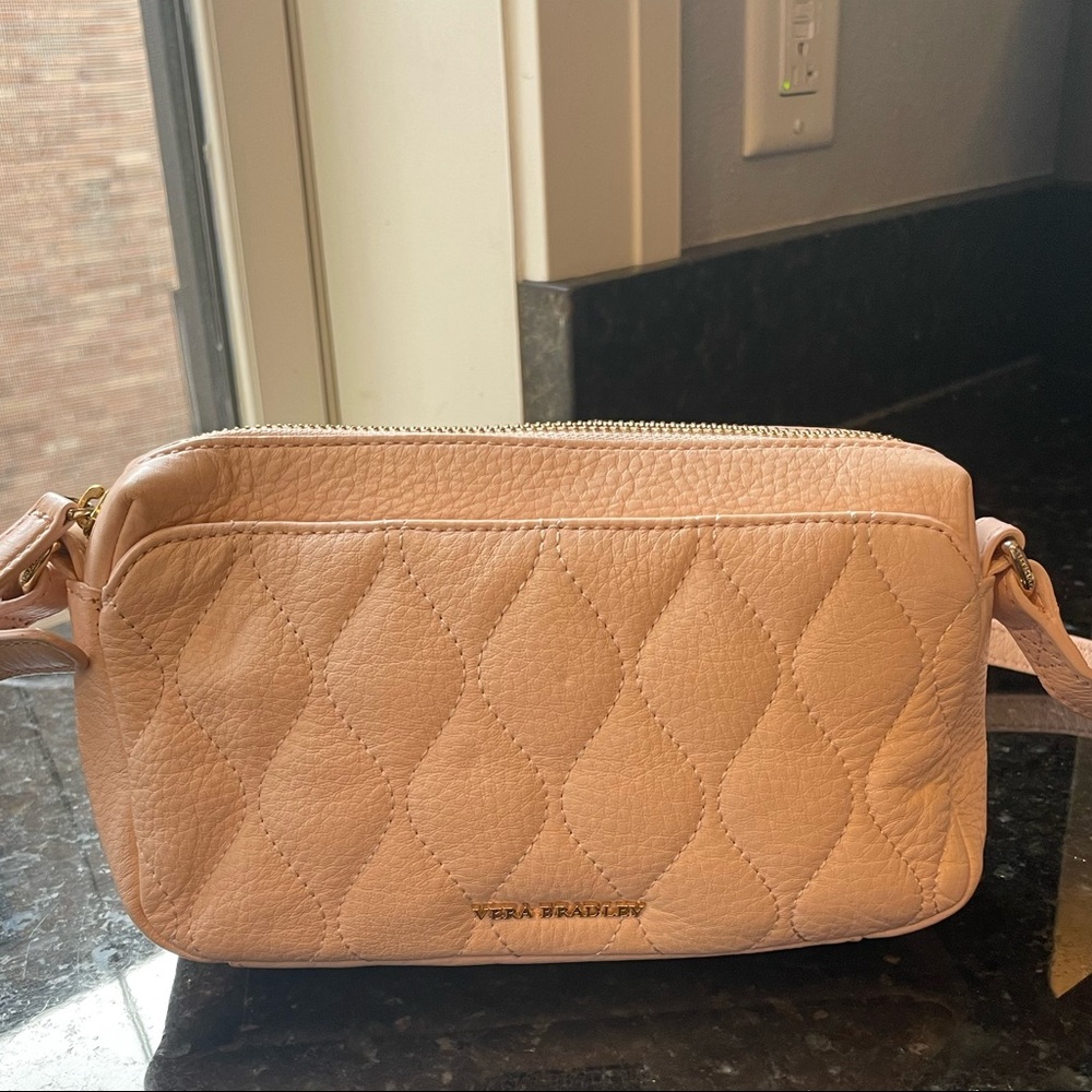 Blush Leather Vera Bradley Crossbody